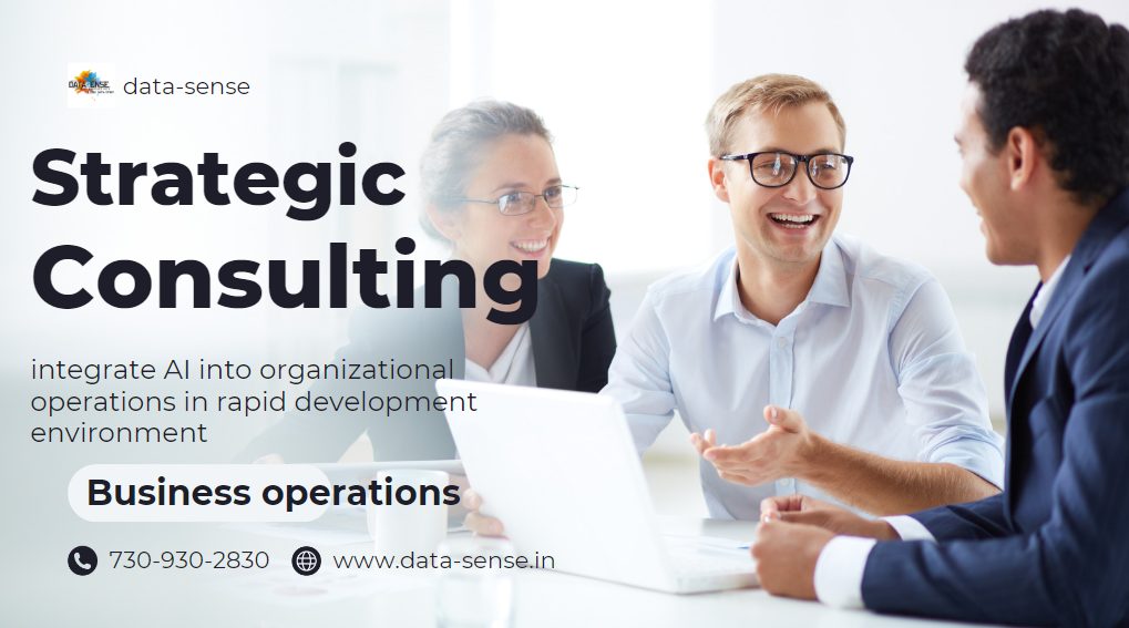 Strategic Consulting for Artificial Intelligence Integration into Business Operations in Rapid Development Environments